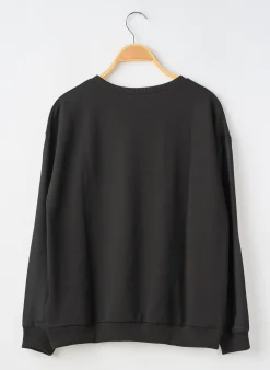 Sweat-shirt Mayoral Noir Manches Longues