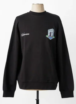 Sweat-shirt Mbm Noir Manches Longues