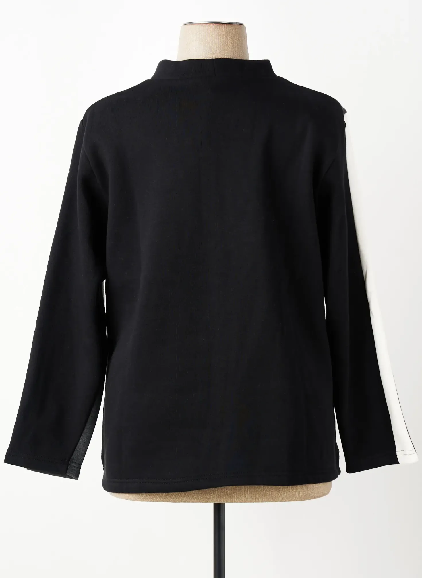 Sweat-shirt Meri & Esca Noir Manches Longues