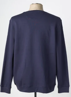 Sweat-shirt Mise Au Green Bleu Manches Longues