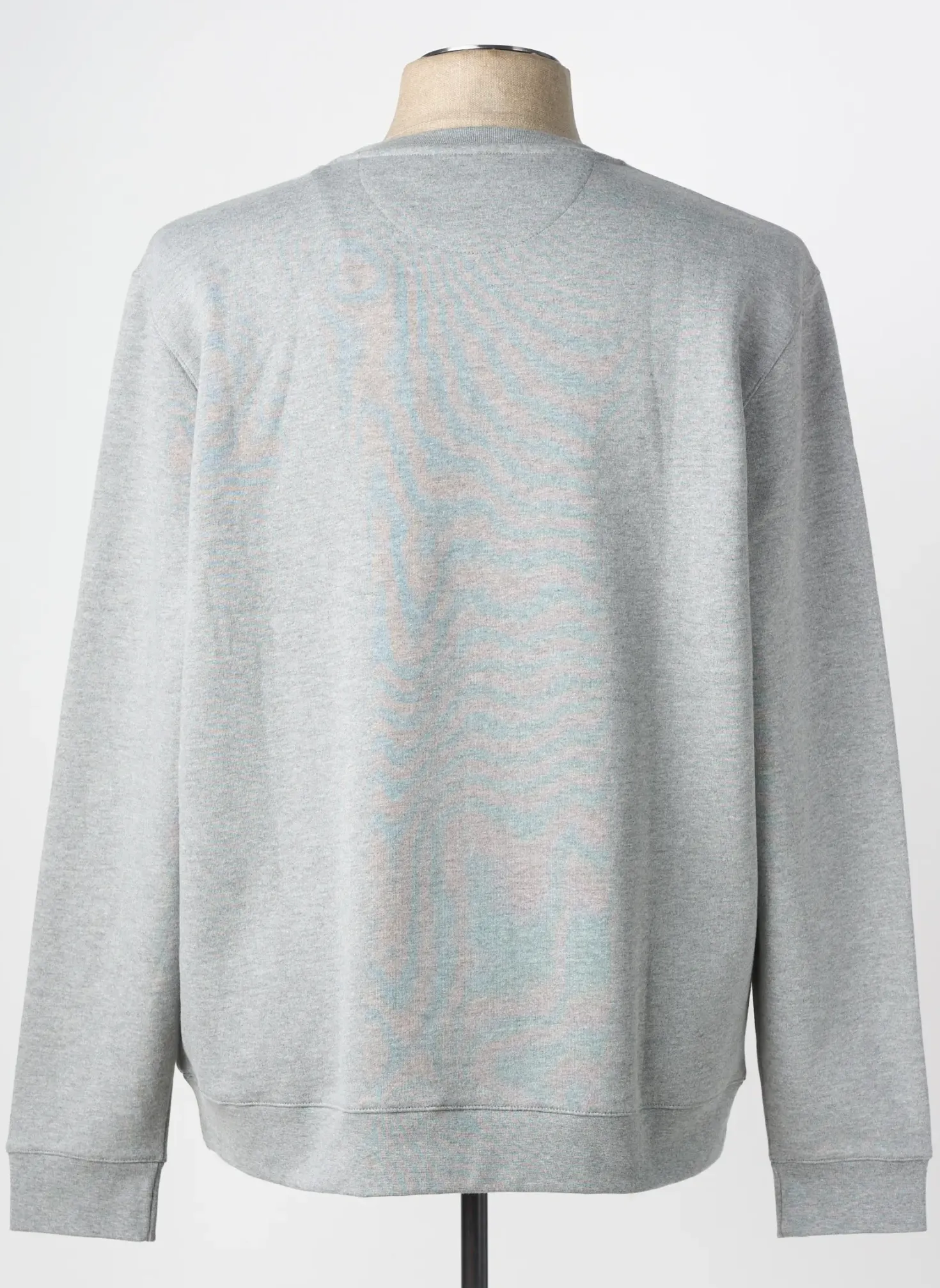 Sweat-shirt Mise Au Green Gris Manches Longues