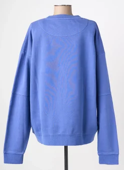 Sweat-shirt Newtone Violet Manches Longues