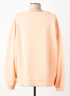 Sweat-shirt Ninette Orange Manches Longues