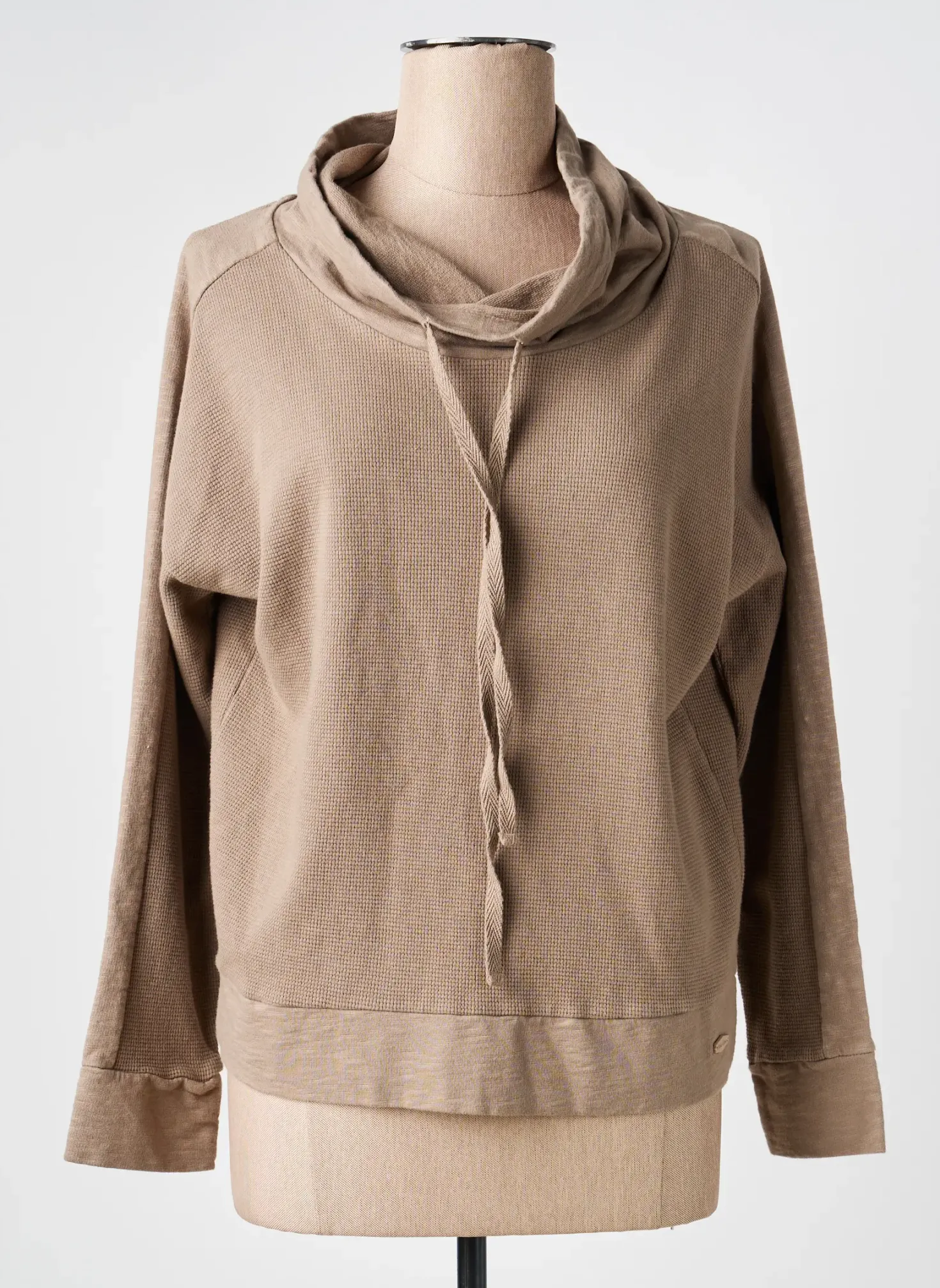 Sweat-shirt Pako Litto Marron Manches Longues