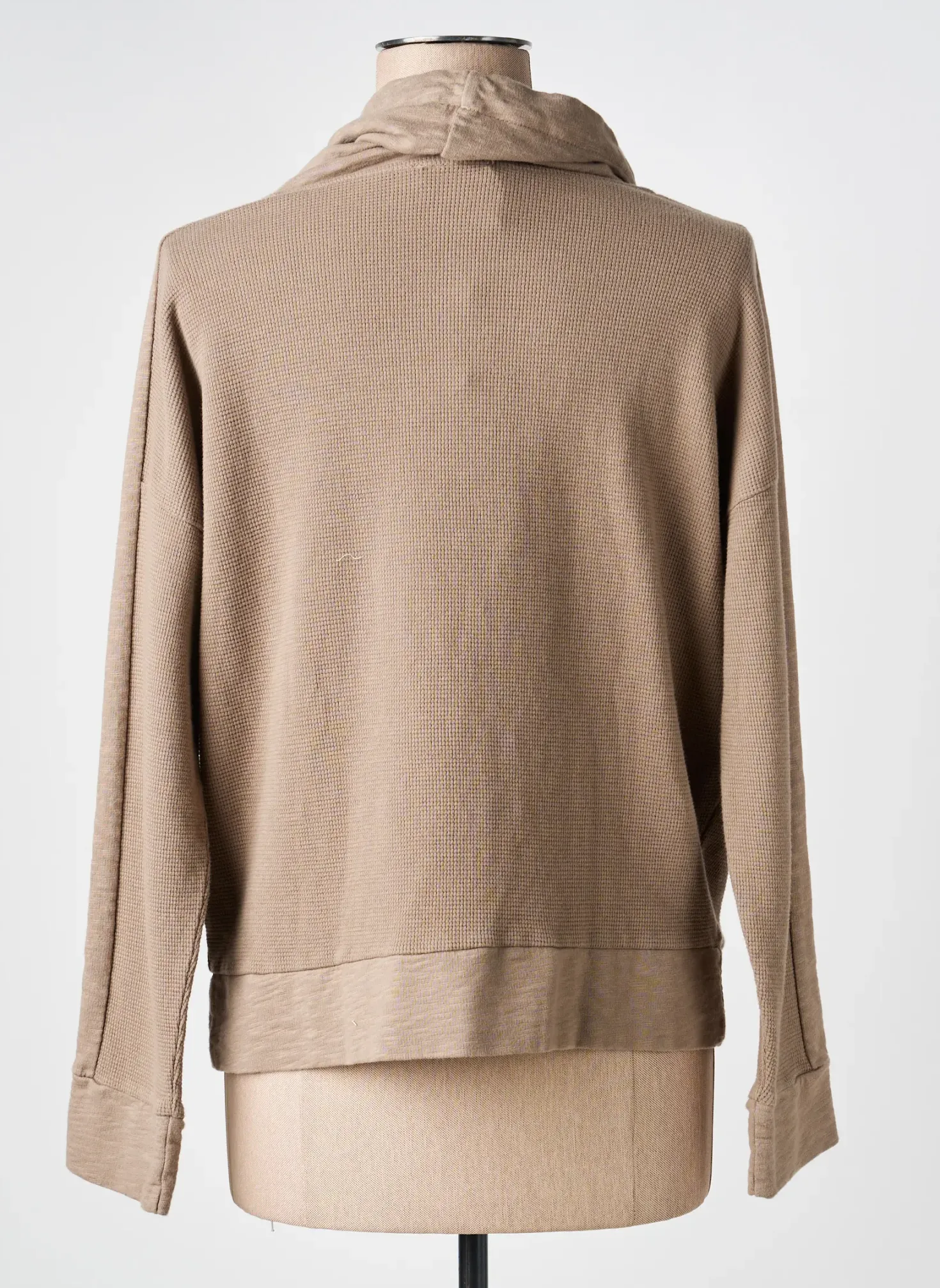 Sweat-shirt Pako Litto Marron Manches Longues