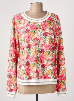 Sweat-shirt Paul Brial Orange Manches Longues