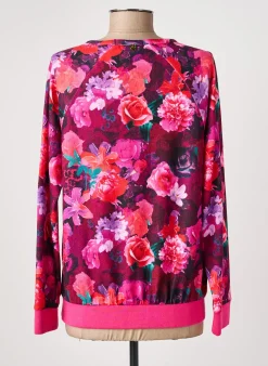 Sweat-shirt Paul Brial Rose Manches Longues