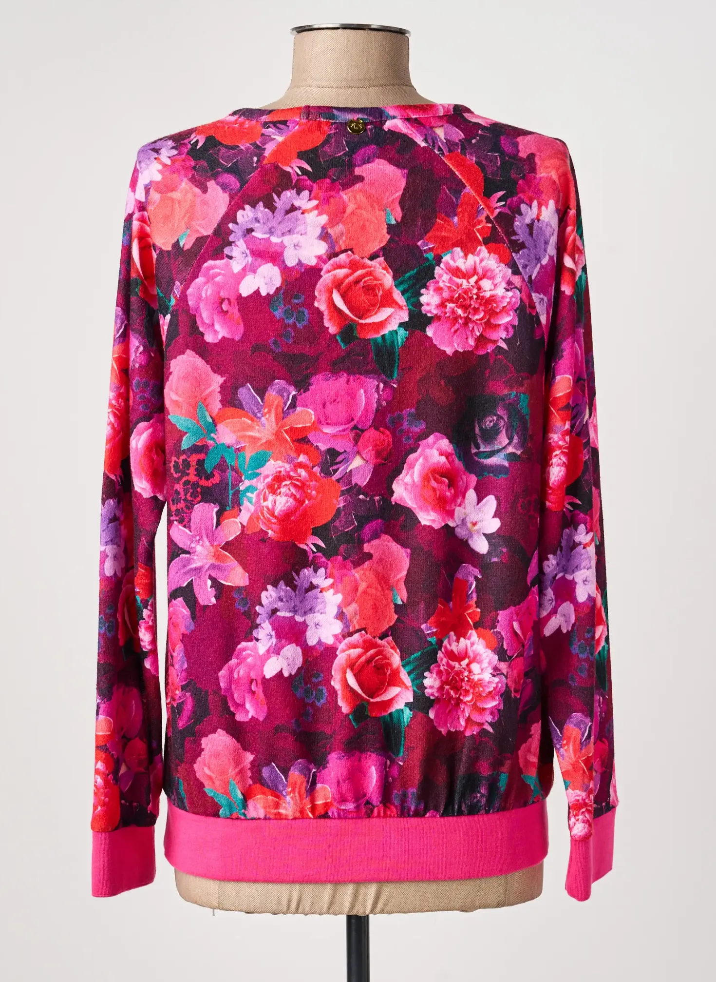 Sweat-shirt Paul Brial Rose Manches Longues
