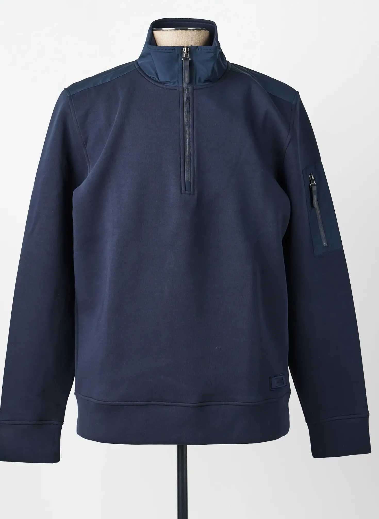 Sweat-shirt Pierre Cardin Bleu Manches Longues