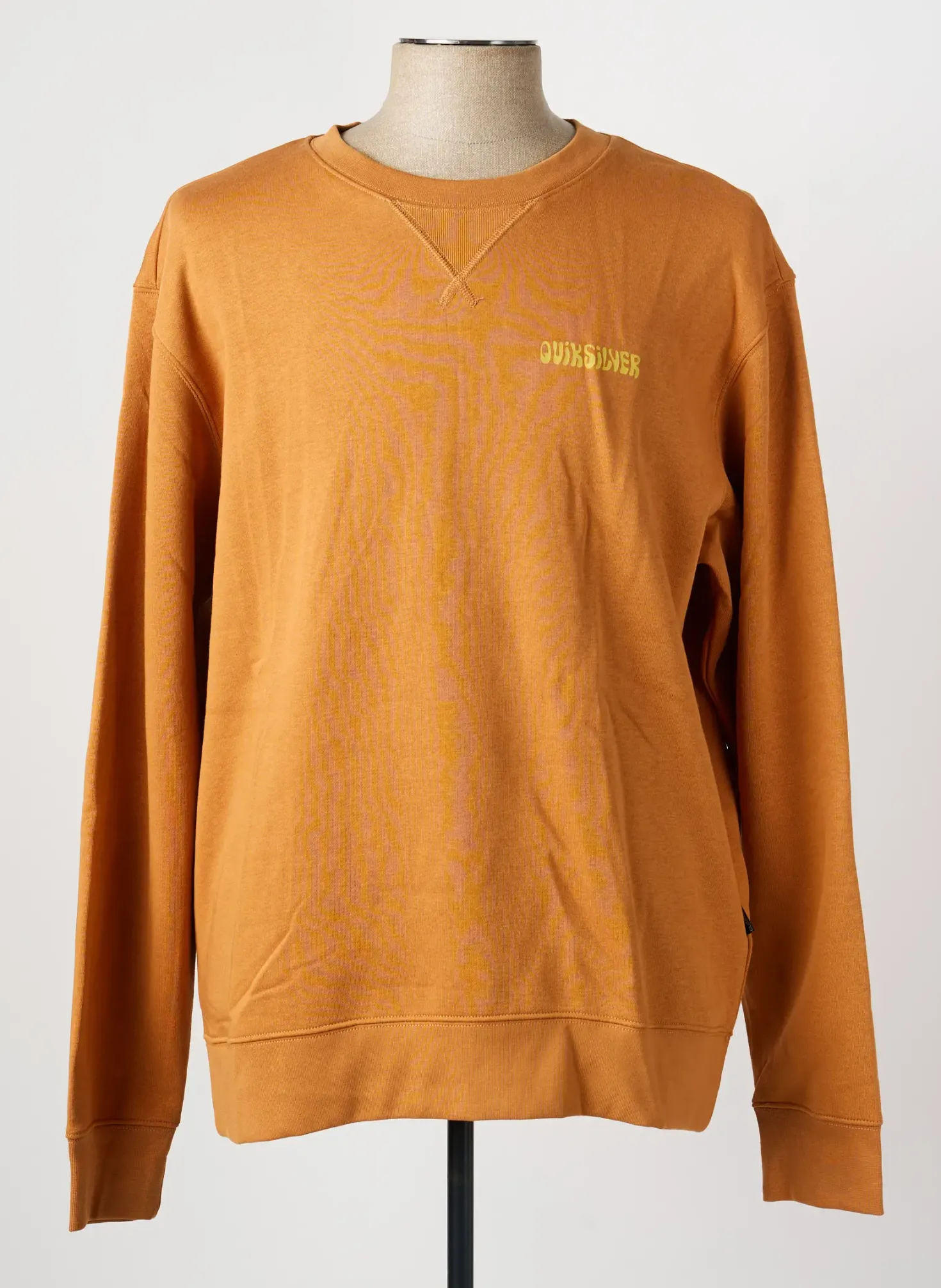 Sweat-shirt Quiksilver Marron Manches Longues