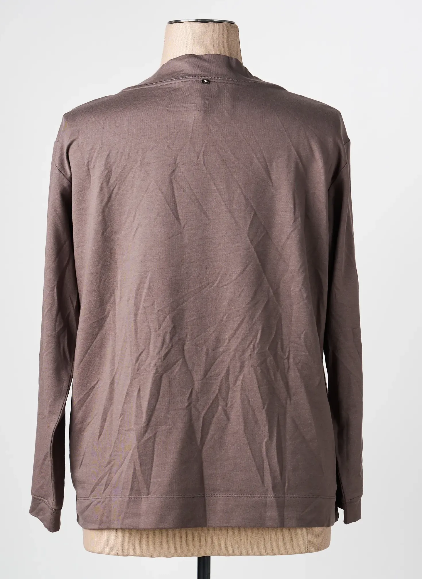 Sweat-shirt Rabe Marron Manches Longues