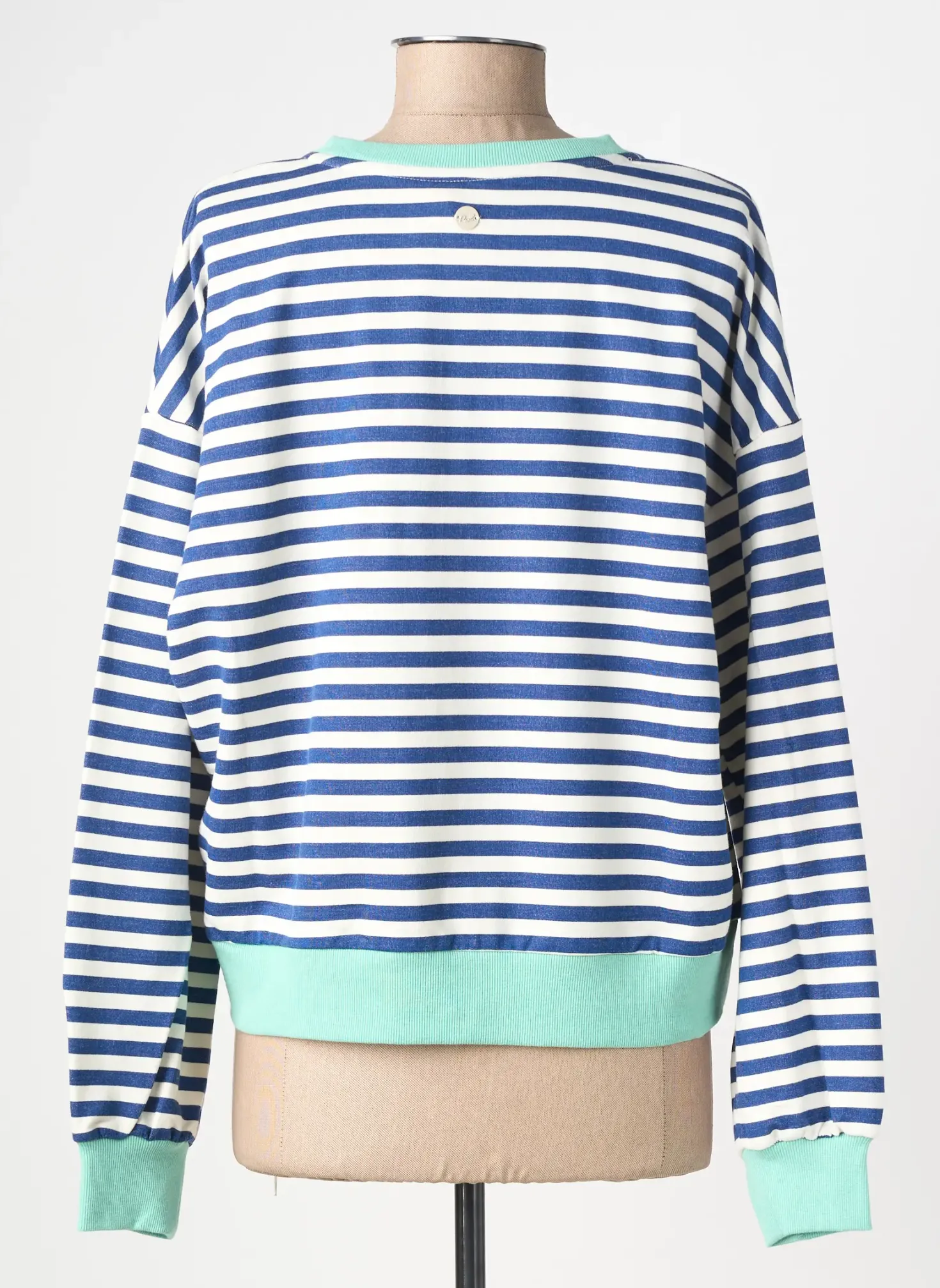 Sweat-shirt Ragwear Bleu Manches Longues