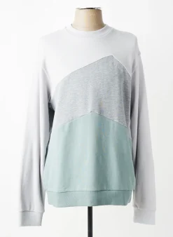 Sweat-shirt Ragwear Gris Manches Longues