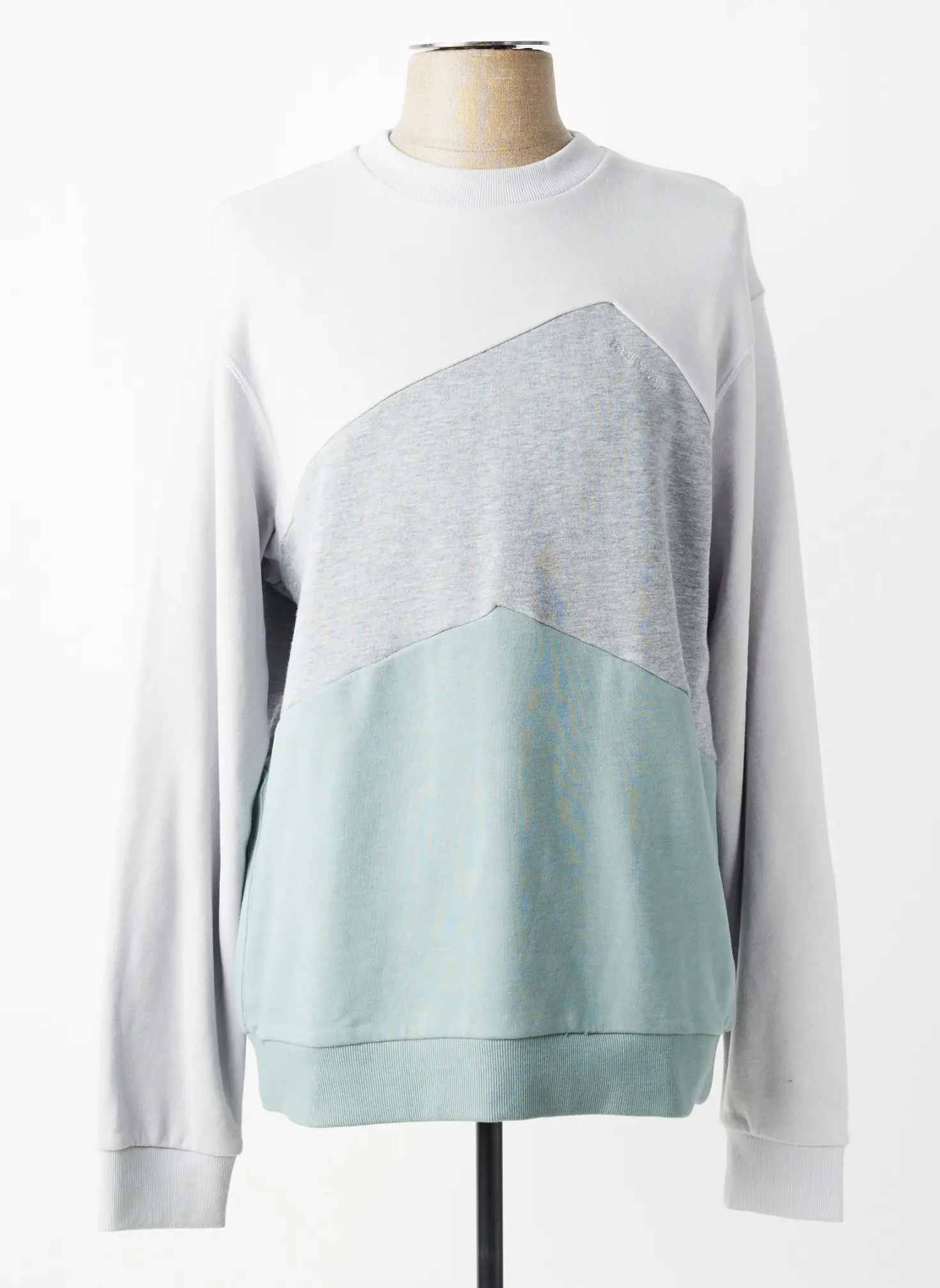 Sweat-shirt Ragwear Gris Manches Longues