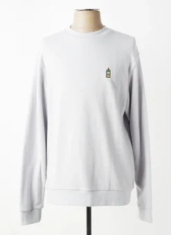 Sweat-shirt Ragwear Gris Manches Longues