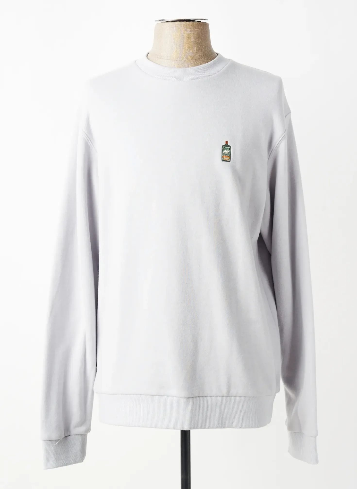 Sweat-shirt Ragwear Gris Manches Longues