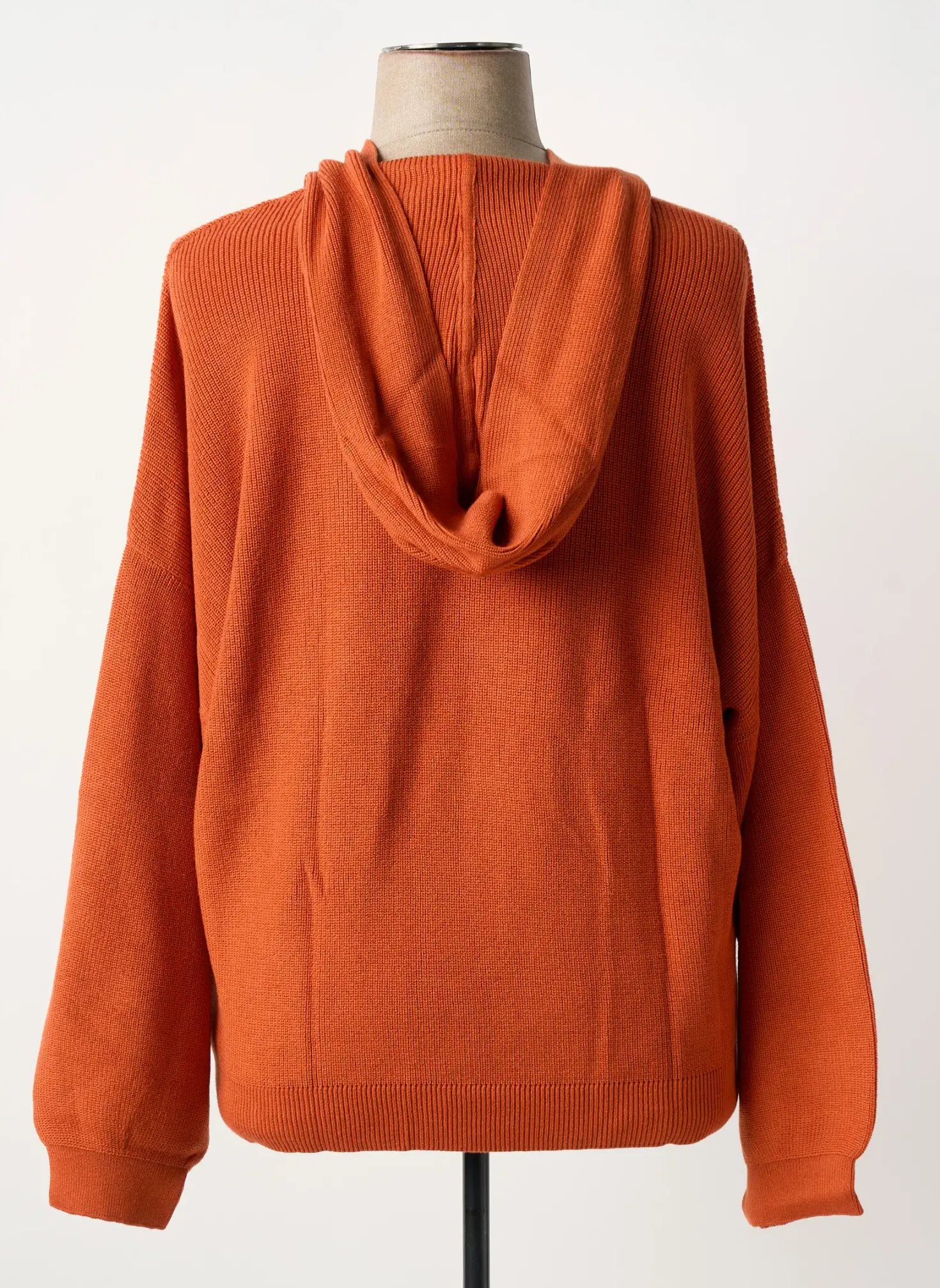 Sweat-shirt Sheego Orange Manches Longues