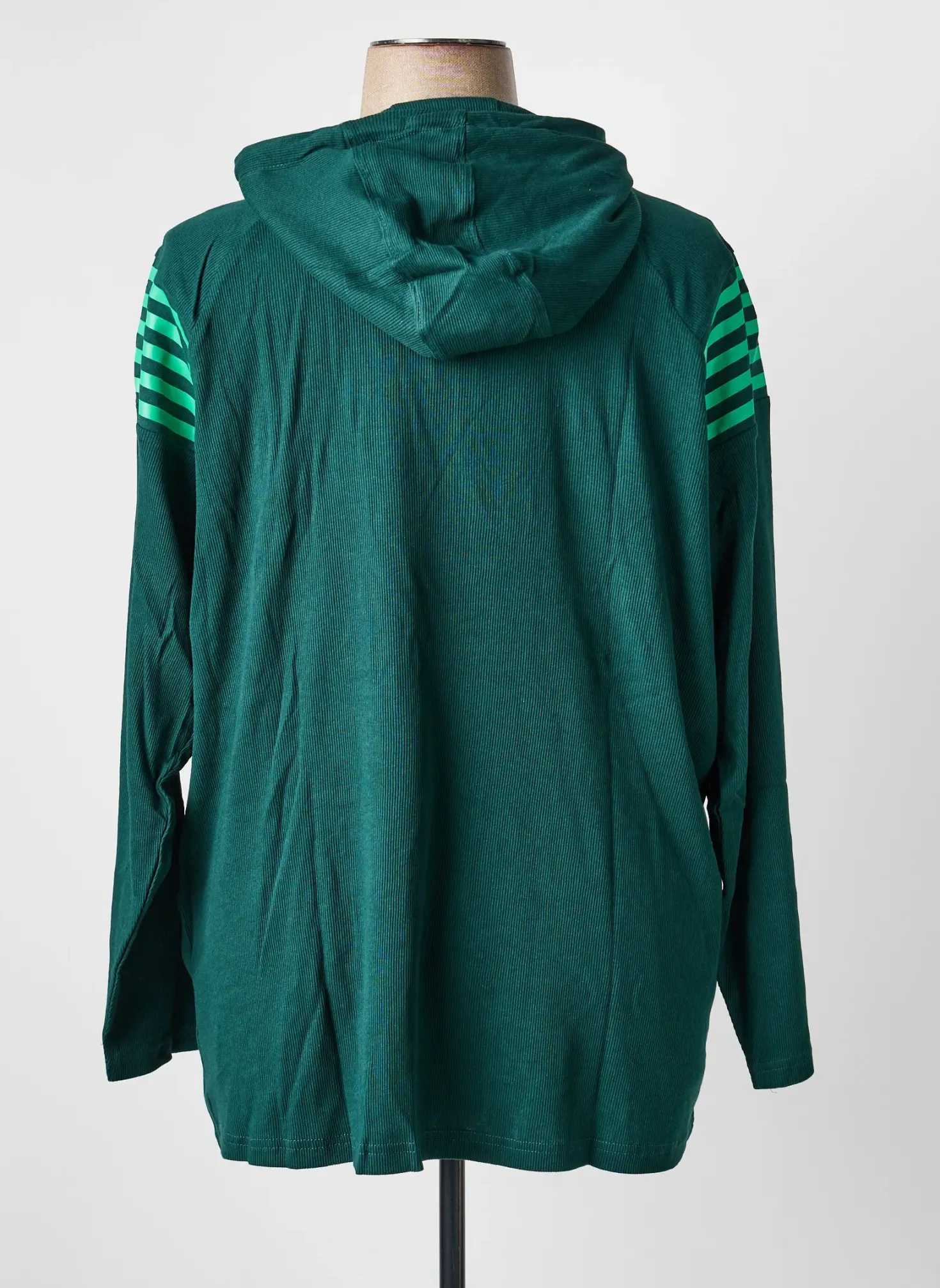 Sweat-shirt Sheego Vert Manches Longues