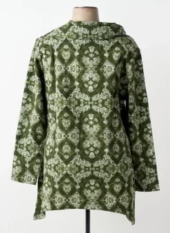 Sweat-shirt Sheego Vert Manches Longues