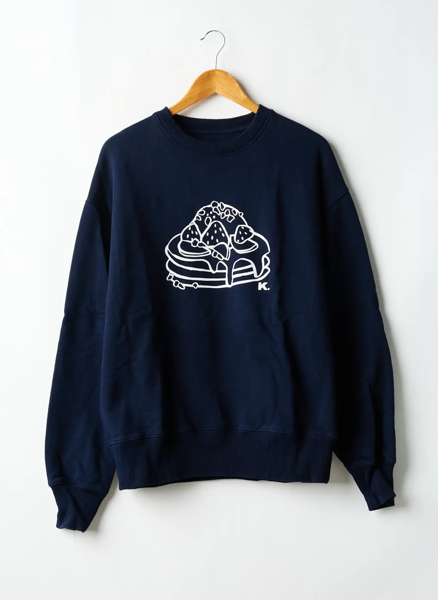 Sweat-shirt Stanley & Stella Bleu Manches Longues