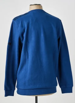 Sweat-shirt Stil Park Bleu Manches Longues