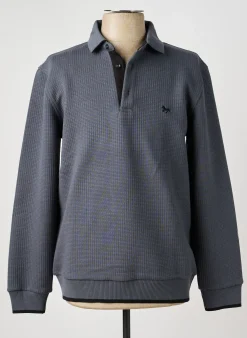 Sweat-shirt Stil Park Gris Manches Longues