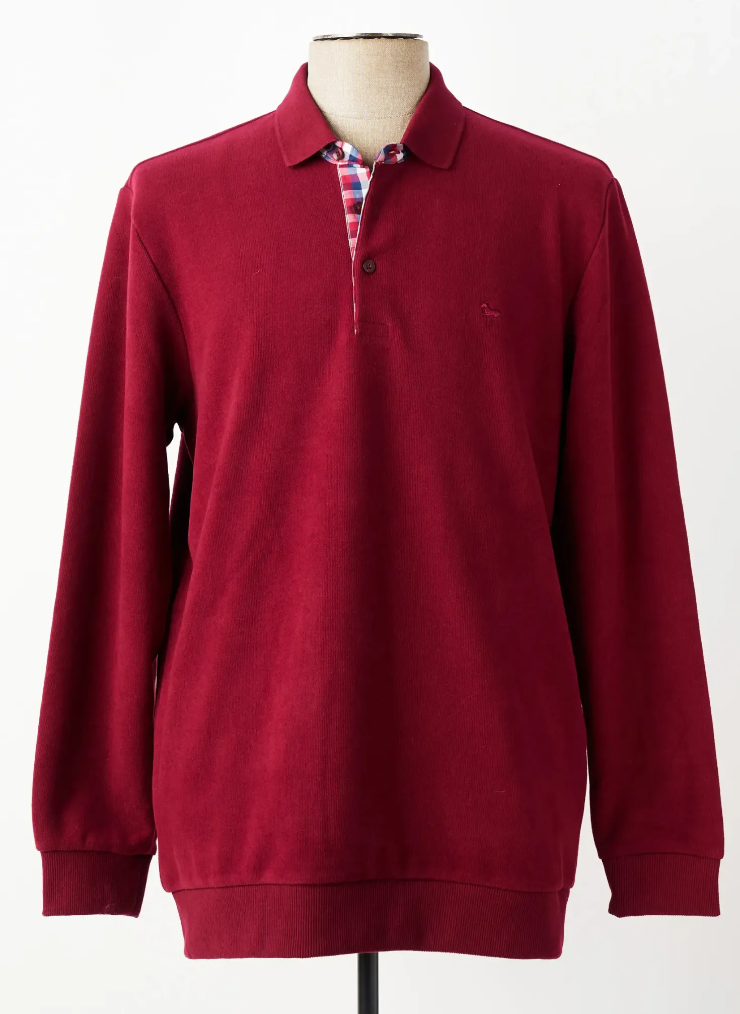 Sweat-shirt Stil Park Rouge Manches Longues