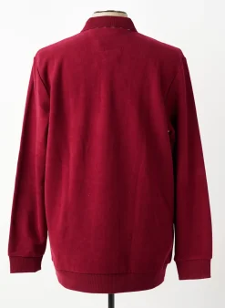 Sweat-shirt Stil Park Rouge Manches Longues