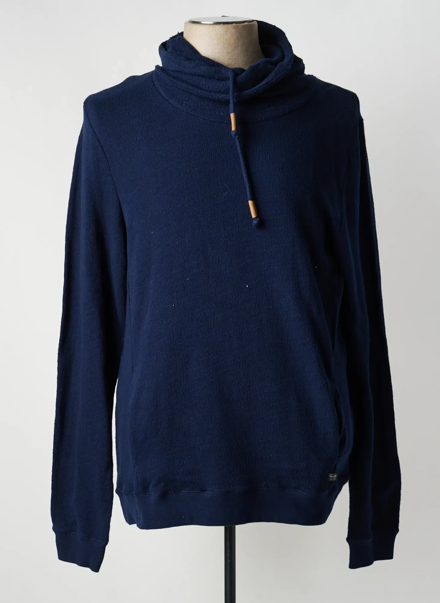 Sweat-shirt Teddy Smith Bleu Manches Longues