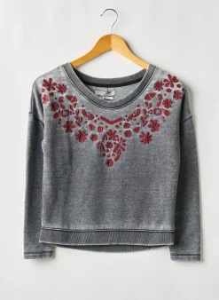 Sweat-shirt Teddy Smith Gris Manches Longues