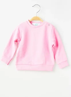 Sweat-shirt Trente Trois Rose Manches Longues