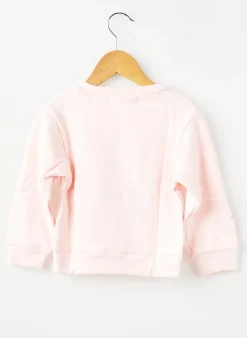 Sweat-shirt Trente Trois Rose Manches Longues