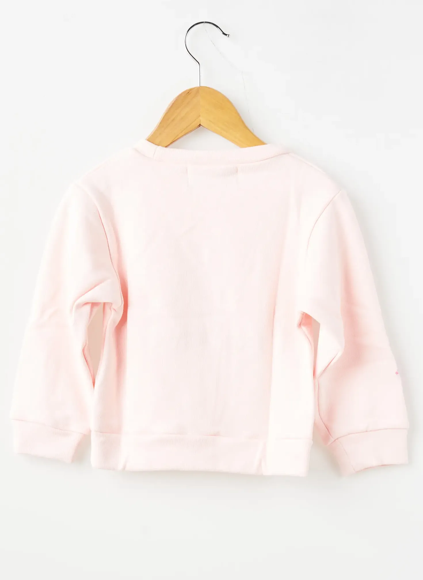 Sweat-shirt Trente Trois Rose Manches Longues