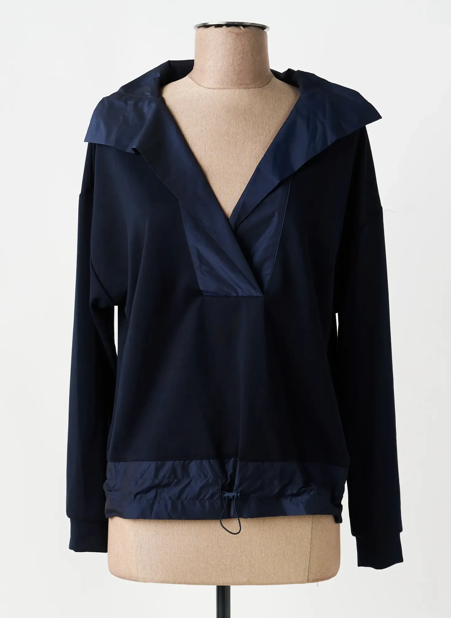 Sweat-shirt Tuzzi Bleu Manches Longues