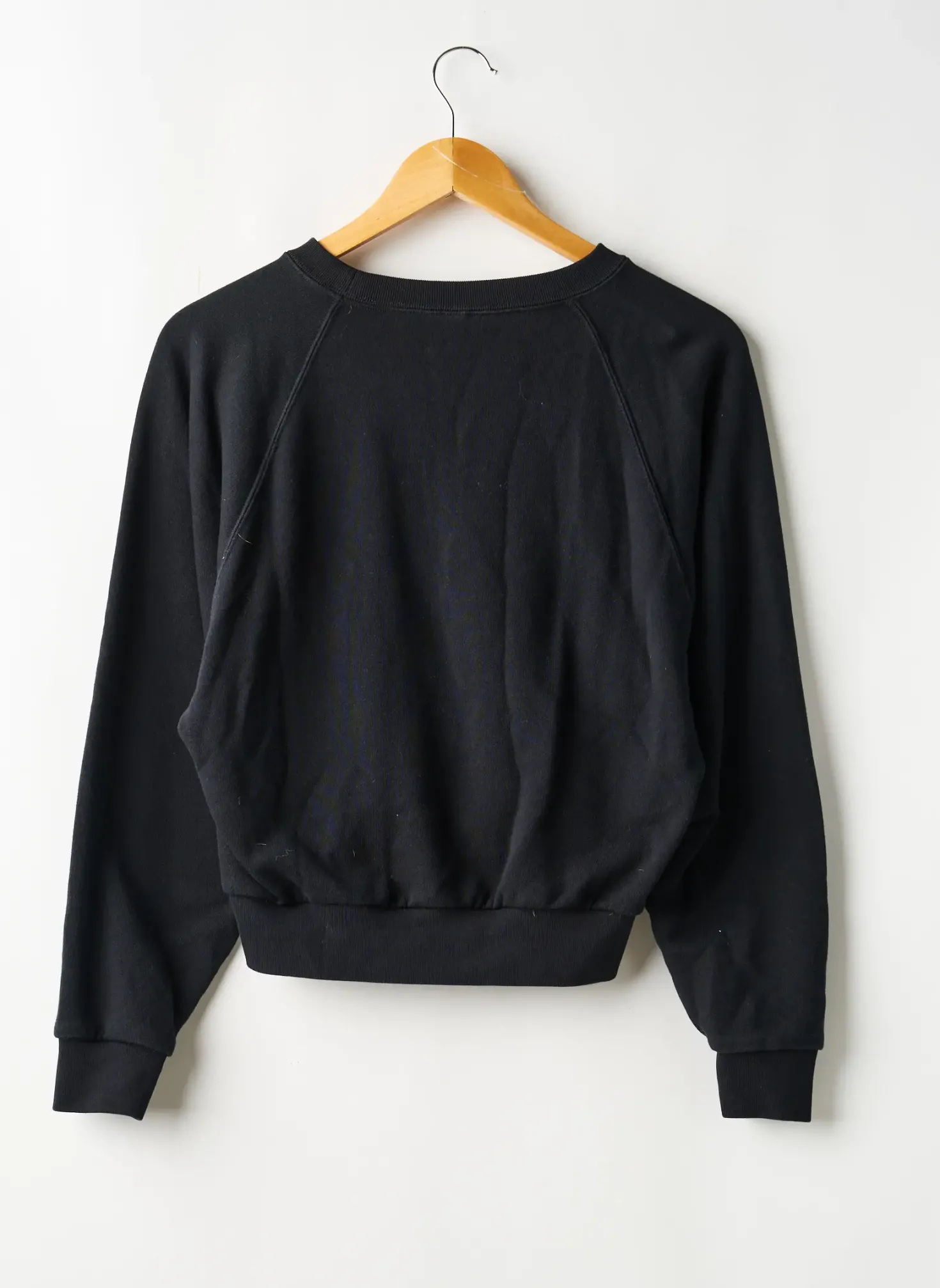Sweat-shirt Uniqlo Noir Manches Longues
