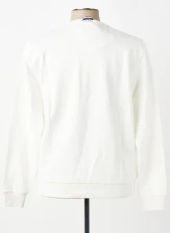 Sweat-shirt U.s. Polo Assn Blanc Manches Longues
