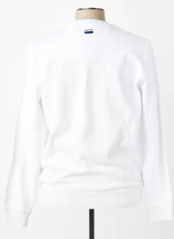 Sweat-shirt U.s. Polo Assn Blanc Manches Longues