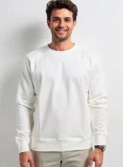 Sweat-shirt Wool & Co Beige Manches Longues