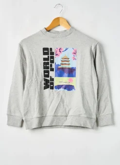 Sweat-shirt W.o.p (world Of Pop) Gris Manches Longues