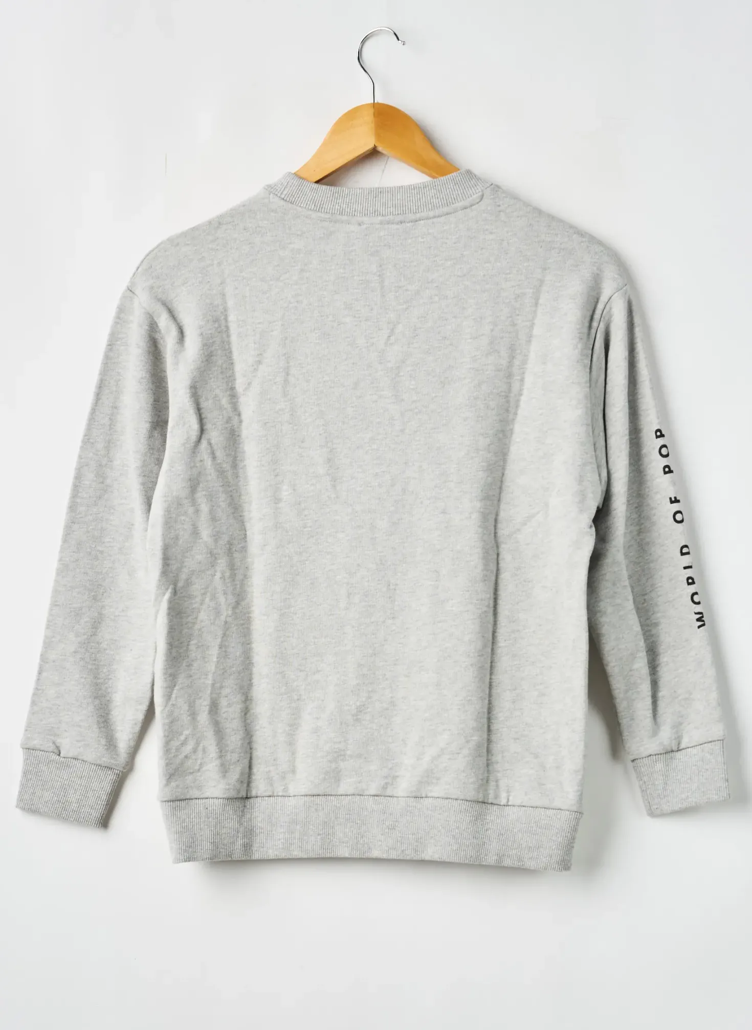 Sweat-shirt W.o.p (world Of Pop) Gris Manches Longues