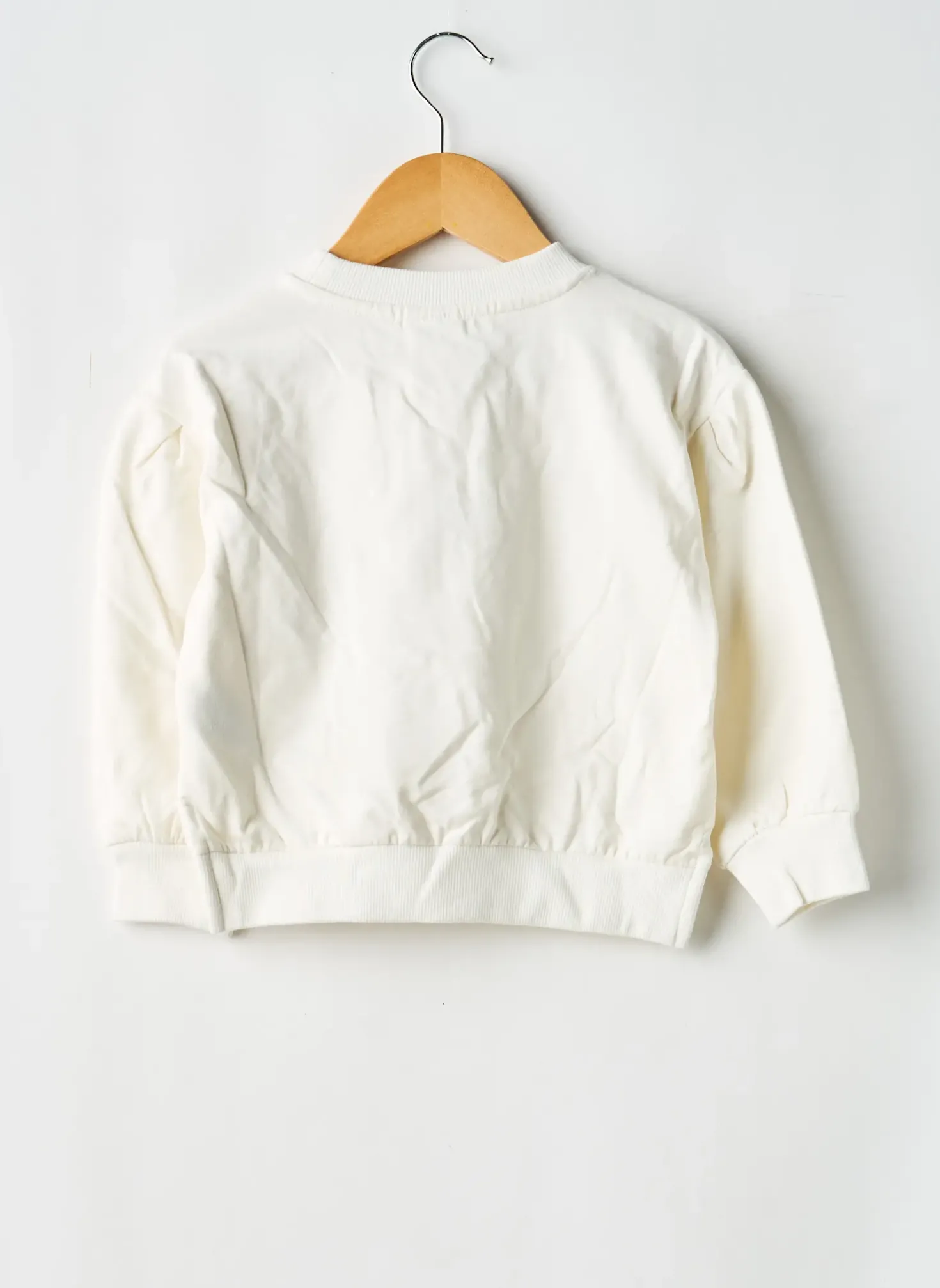 Sweat-shirt Zy Blanc Manches Longues
