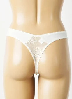 Tanga Empreinte Beige