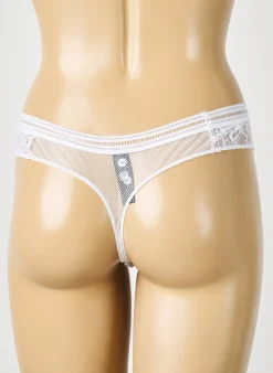 Tanga Implicite Blanc