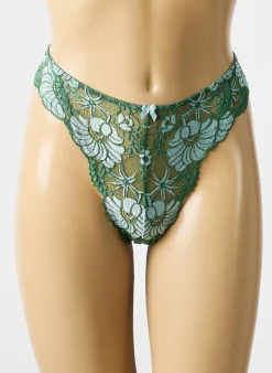 Tanga Lise Charmel Vert