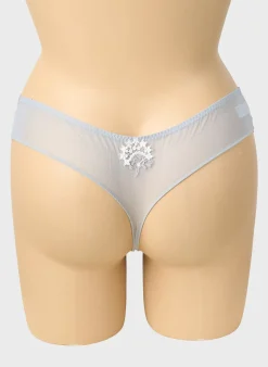 Tanga Simone Perele Gris