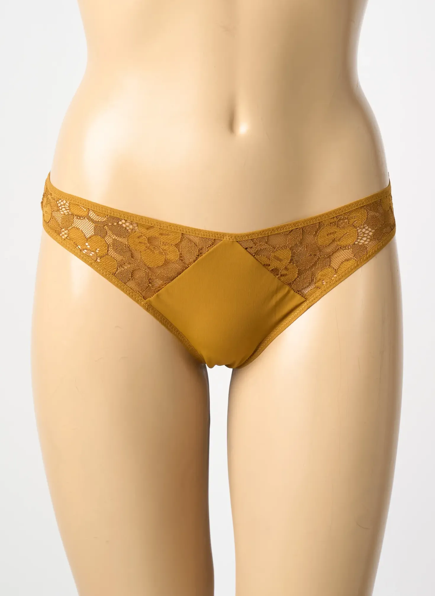 Tanga Simone Perele Jaune
