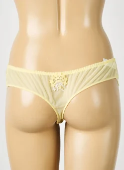 Tanga Simone Perele Jaune