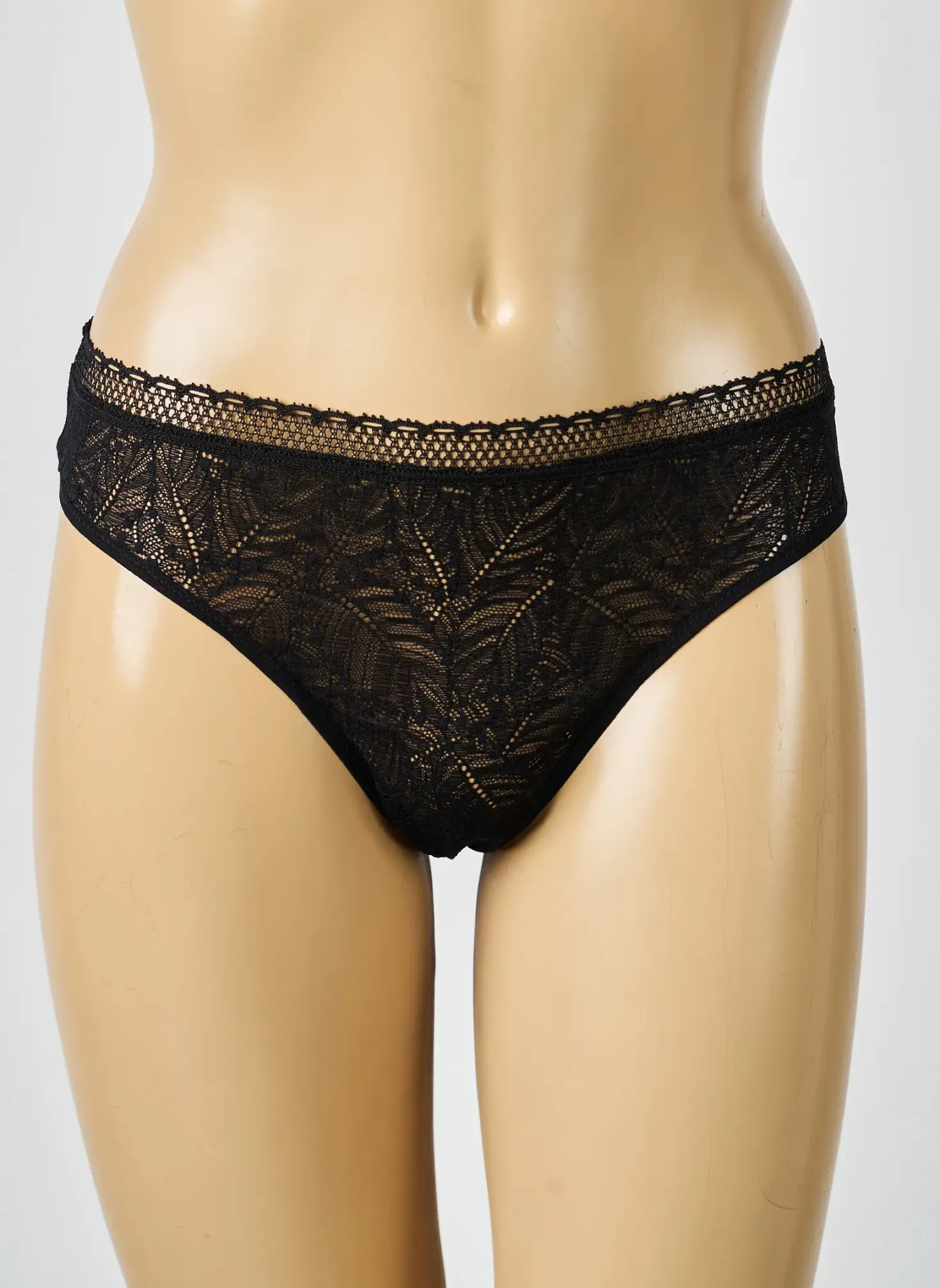 Tanga Simone Perele Noir