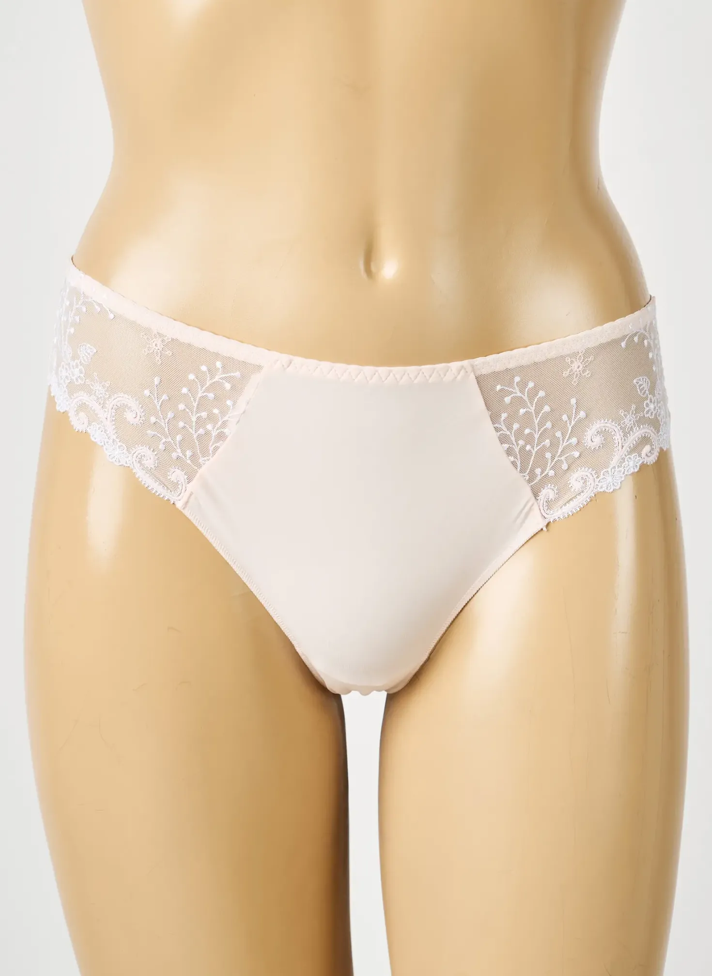 Tanga Simone Perele Rose Clair