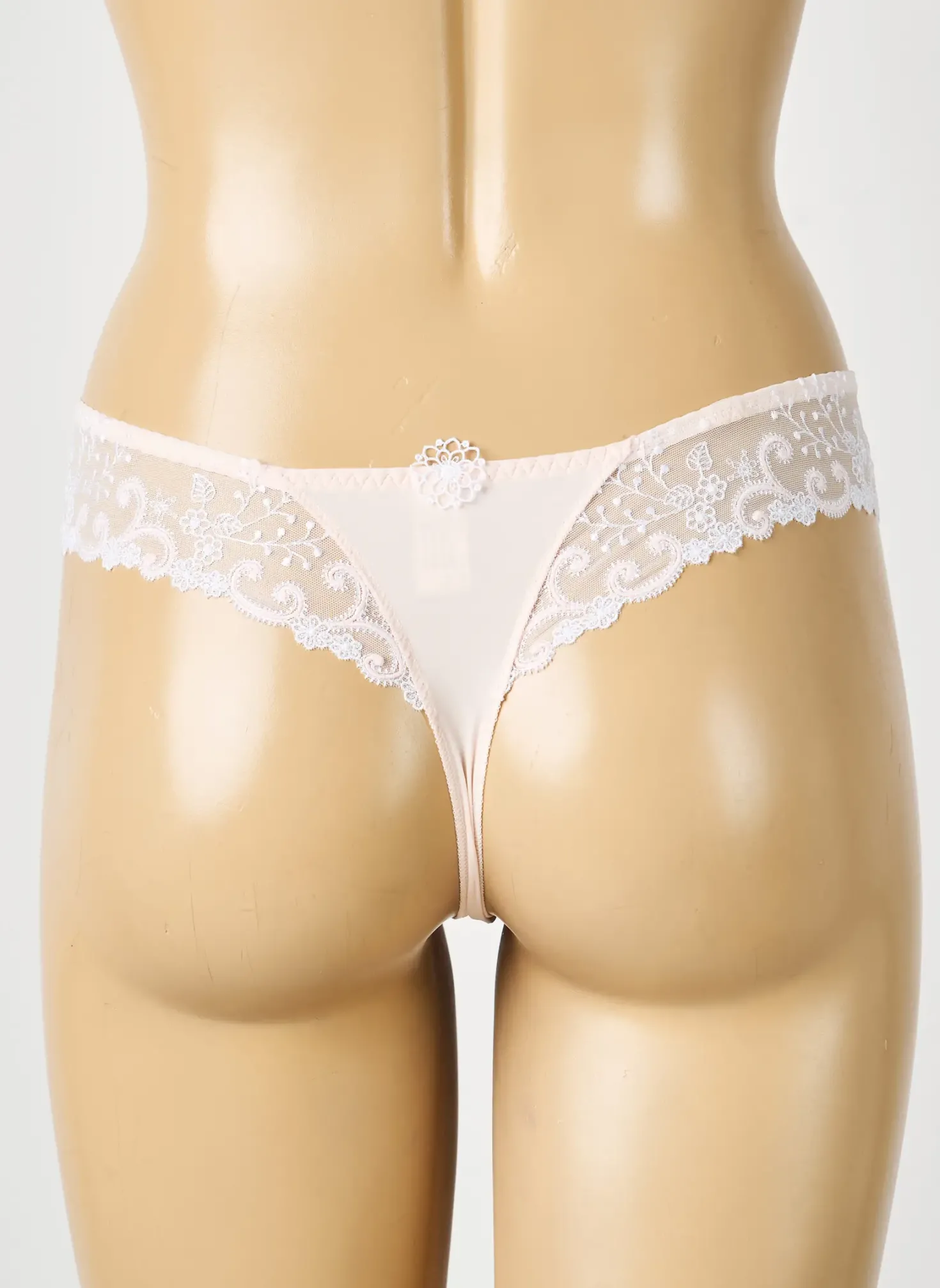 Tanga Simone Perele Rose Clair